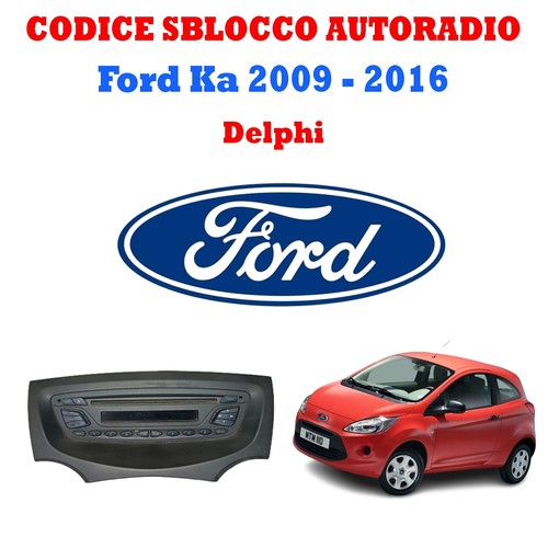 Codice sblocco autoradio ford - sblocco,