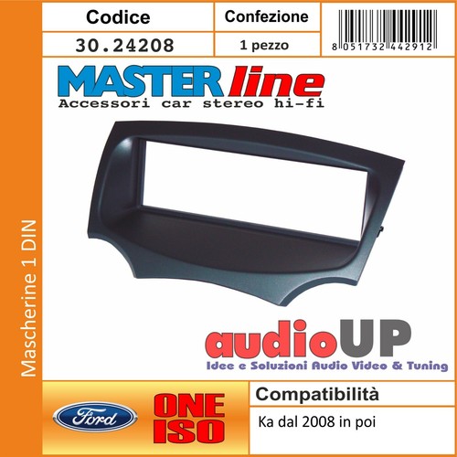 Mascherina autoradio din - mascherina, 1
