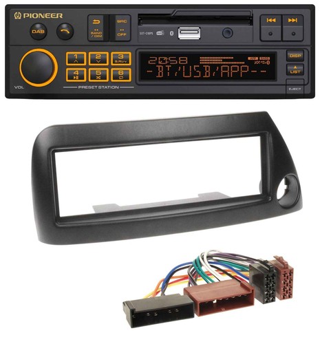 Pioneer dab mp3 usb autoradio - pioneer,